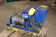 MY-TE 100AB Winch/Hoist 115AC,1000/2000 Capacity works great INV=32614
