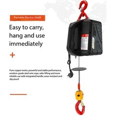 Compact Portable Remote-Controlled Home Air Conditioner Hoist and Lifter