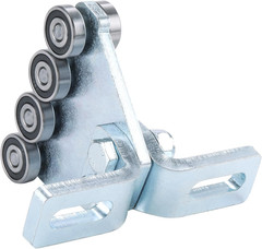 Electric Hoist 8 Wheel Trolley Assembly-Hoist Trolley Rollers.Ideal for Garage H