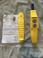 36900Y CM COFFING 1-SPEED 2-BUTTON HOIST PENDANT CONTROL STATION YELLOW – 0 SHIP