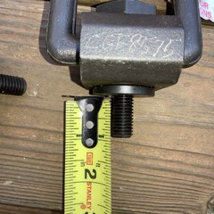 Jergens Alloy Steel SP2000 Side Pull Metric Hoist Ring 725 Kg Load Limit Lot X2