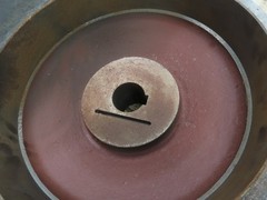 P&H Overhead Crane Brake Wheel 16″ Dia 6.75″W 2.8″ Bore