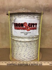 Rope 3/8″ x 600′ Polydac Poly Dacron Combo Dock Line & Anchor Climbing Hoisting