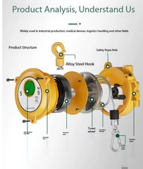 Spring Balancer Tower-Type Tension Hoist Suspended Balancing Automatic Control