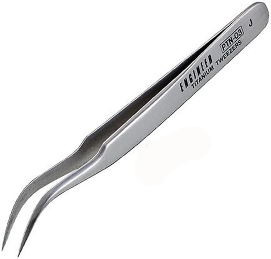 Engineer Titanium Tweezers PTN-03 Japan