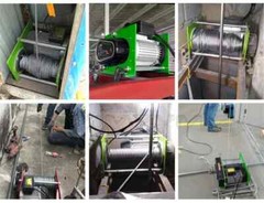 Hoist Electric Hoist 220v Wireless Remote Control Household Crane Rapid Lifting