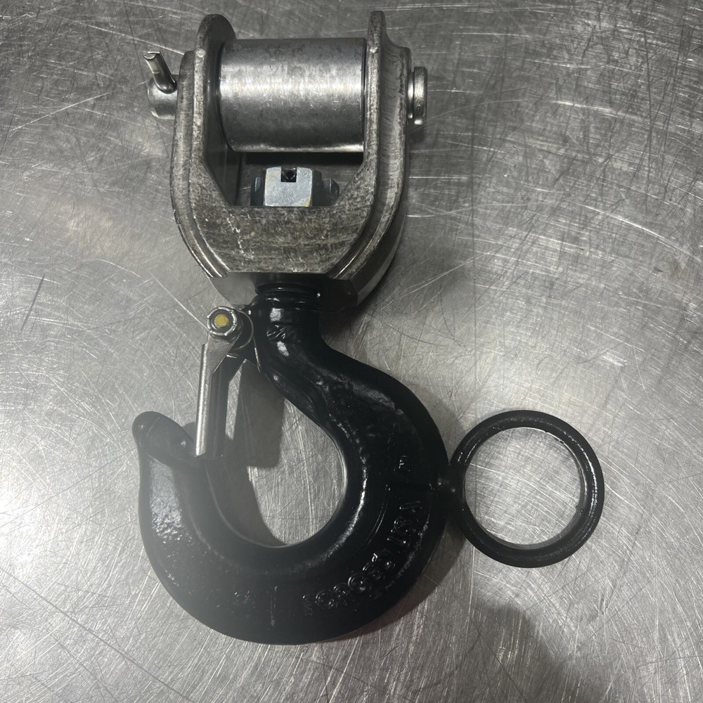Lineman Little Mule Hook and Latch Bottom Block Assembly- Used Surplus.