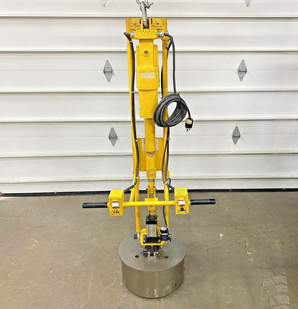 TILT-LOCK L2-16 Reel Roll Coil Hoist Lift Manipulator Air/120 vac Single Phase