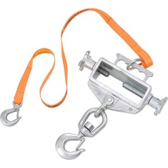 Single Fork Forklift Hook Attachment Swivel Hook 4000 Lb. Cap.