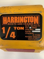 NER003S 1/4 Ton Harrington Fast Shipping!~30 Day Warranty~