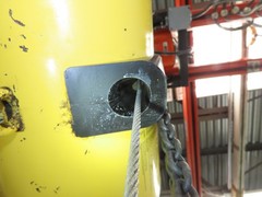 Ingersoll Zimmerman Z020A120 Pneumatic Air Balancer 6′ Travel 400Lb w/Load Block