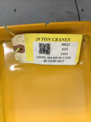 Demag 82930544 82930533 Rope Sheave Cover Yellow for DH1000 365mm (r35)