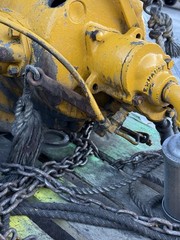 INGERSOLL RAND 5 TON Chain Hoist 5Ton, 10,000 lb Pneumatic Air Hoist / Trolley