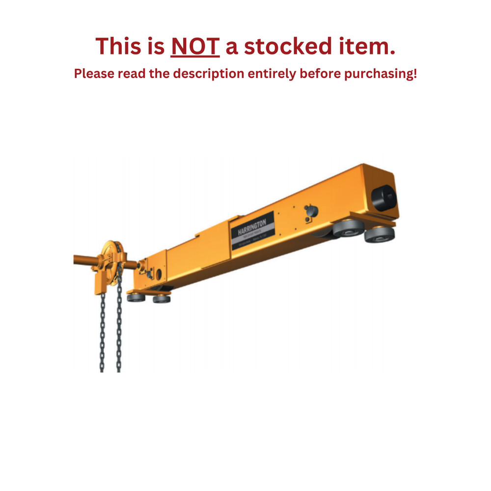HARRINGTON END TRUCK PAIR – 5 TON – SERIES 3 – SINGLE GIRDER TG-3-0535