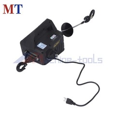 2in1 Portable Electric Hoist Winch 1100lbs 1500W With Wireless Remote Control