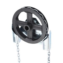 Roll Up Garage Door Jackshaft Chain Hoist For Garage Door Opener Chain Hoist