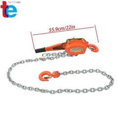 6600lb Capacity 10ft Manual Lever Block Steel Chain Hoist Wrench Hoist G80 Chain