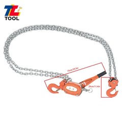 6Ton/13200LB Capacity Alloy Steel Lever Block Chain Hoist 10ft G80 Ratchet Hoist