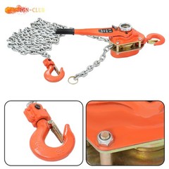 6600lb Capacity 20ft Manual Lever Block Wrench Hoist Steel Chain Hoist G80 Chain
