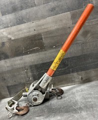 Chance Hoist 1 Ton Hot Stick Ratcheting Strap Hoist. Item ID #48 Used Surplus