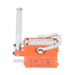 220 Lbs Orange Magnetic Lifter Lifting Magnet 2.5 Safety Factor Neodymium Hoist
