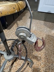 Come Along 3000 Lbs Double Rigged 1500 lb Single Rig Lincoln Hoist LH3000-30