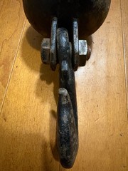 DRH Johnson Crane Non Swivel Overhaul Headache Ball & 3 Ton Crosby Lifting Hook