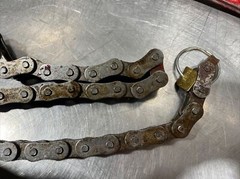 Coffing Hoist 1 Chain-1 1/2 Ton 2 Chain-3 Tons Chain Hoist Used Surplus. ID #6