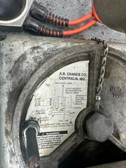 capstan hoist c308-1170 CAPSTAN HOIST 1000LBS WITH PEDALAND SWIVEL HOISTING MOUN