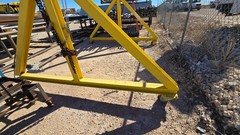 Portable Gantry Crane with 5-Ton MAGNA Manual Chain Hoists Adjustable I-Beam -O