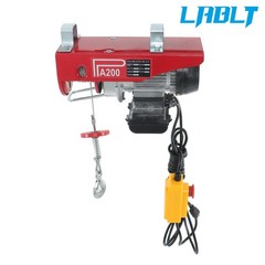 LABLT PA200 440lbs Electric Hoist with 14 FT Wired Remote Control 110V Motor