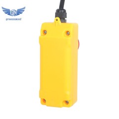Mini Electric Hoist 1320lbs 14ft Wired Remote Control 20-40ft Height 110V 1150W