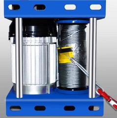 Compact Wire Rope Remote-Controlled Electric Hoist Quick-Lifting Crane 220V