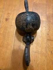 DRH Johnson Crane Non Swivel Overhaul Headache Ball & 3 Ton Crosby Lifting Hook