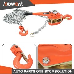 Labwork 3 Ton/ 6600lbs Lever Block Steel Chain Hoist Wrench Hoist 20ft G80 Chain