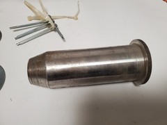 Crane Jib Pin 5lb 6″ x2″ x2″ w 4x 3″ Cotter Pin 4x 3″ Washer ? LOAD & A-2-B Co ?