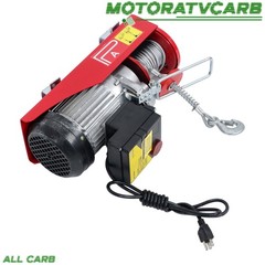 ALL-CARB Mini Electric Hoist 1760lb Electric Winch 328ft Wireless Remote Control