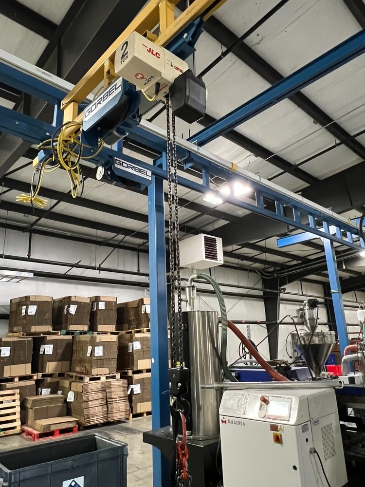 Used 2 Ton Gorbel Model JLC Crane System