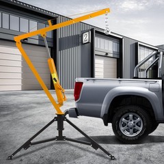 NEW Hydraulic Pickup Truck Crane 1000lb Hitch Mounted 360° Swivel