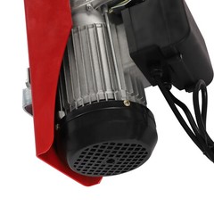 1543lbs Overhead Electric Hoist Crane Lift Garage Winch with Remote 110V US