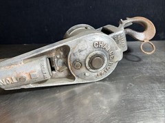 Chance Hoist 1 Ton Hot Stick Ratcheting Strap Hoist. Our #11