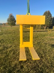 Caldwell 95-10-48 Fixed Fork Pallet Lifter 10 Ton 20K Cap 48″ L x 10″ W Forks