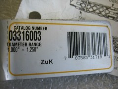 Kellems 03316003 Standard Non-Rotating 1″ ~1-1/8″ Wire Rope Cable Splicing Grip
