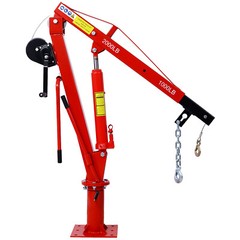 Foldable Hydraulic Swivel Lift Crane 2000LBS Capacity Pickup Truck Bed Hoist