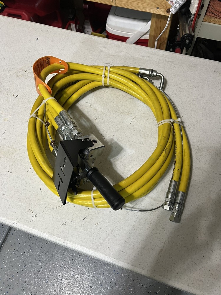Four Lever Air Pendant with Hoses. 33353301 or 33353406. CM Budgit Air Hoist.