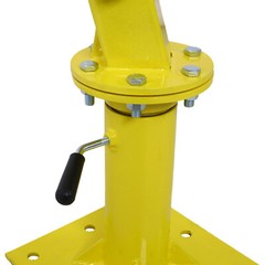 NEW 2000LBS Hydraulic Pickup Truck Crane w/ Hand Winch Truck Bed Hoist Jib Crane