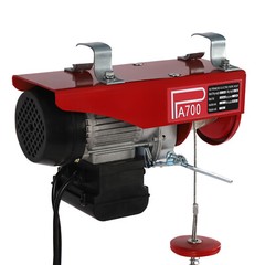 1543lbs Overhead Electric Hoist Crane Lift Garage Winch with Remote 110V US