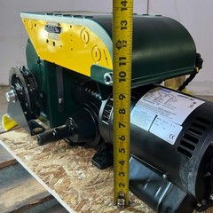 OPERA-GH Heavy Duty Hoist Operator 22″L x 13″W x 8″H Green/Black OGH 6114-0M00