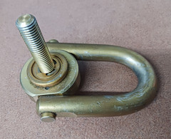 Jergens 2,500 Lbs. Load Capacity, Safety Engineered Center Pull Hoist Ring