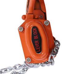 3/4 Ton Manual Chain Hoist Ratchet Type Come Along Puller 2 Hooks 10 FT Lift